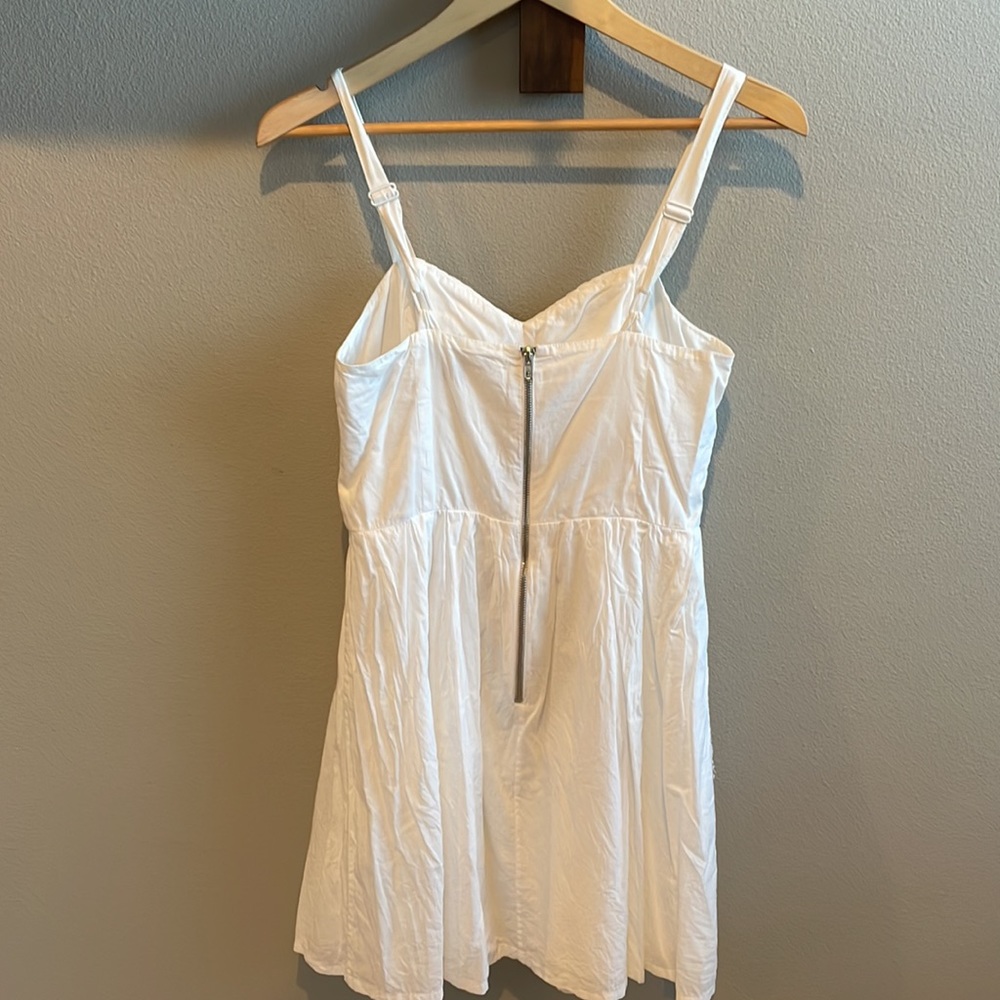 French Connection white mini dress. - Picture 3 of 4